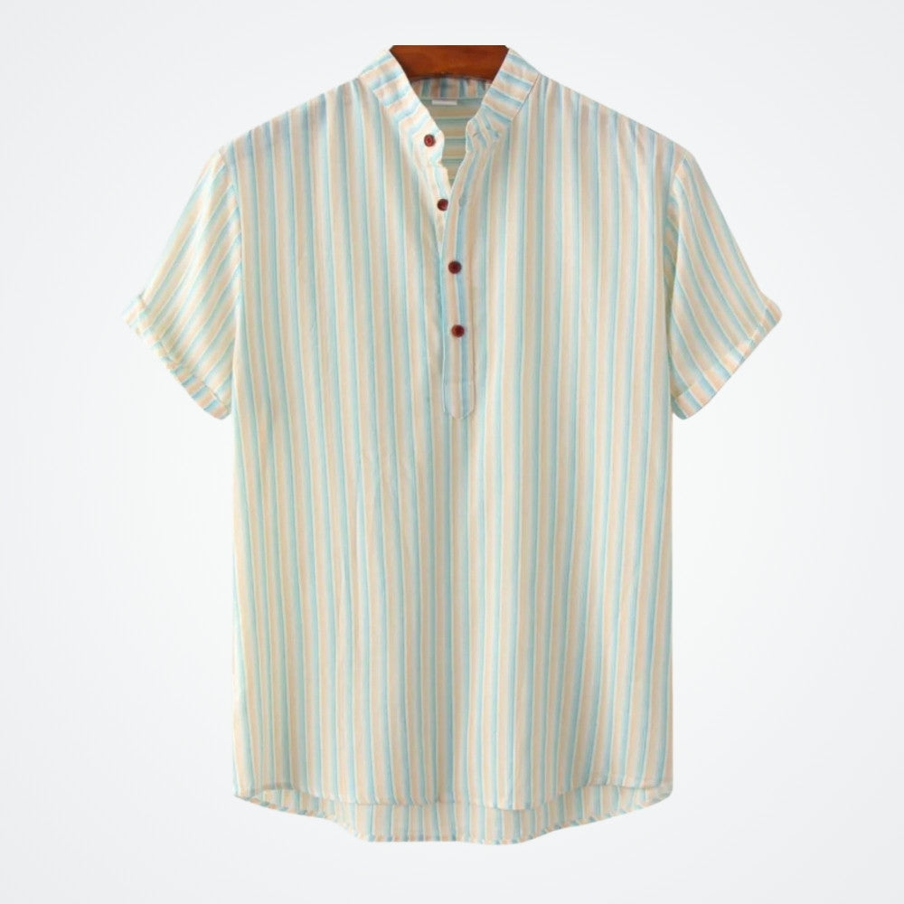 Men’s Comfort Short-Sleeve Shirt – Azura