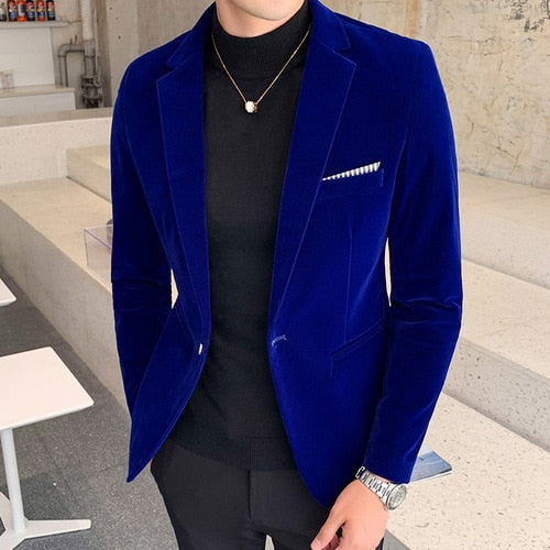 Men's Slim Fit Blazer – Azura