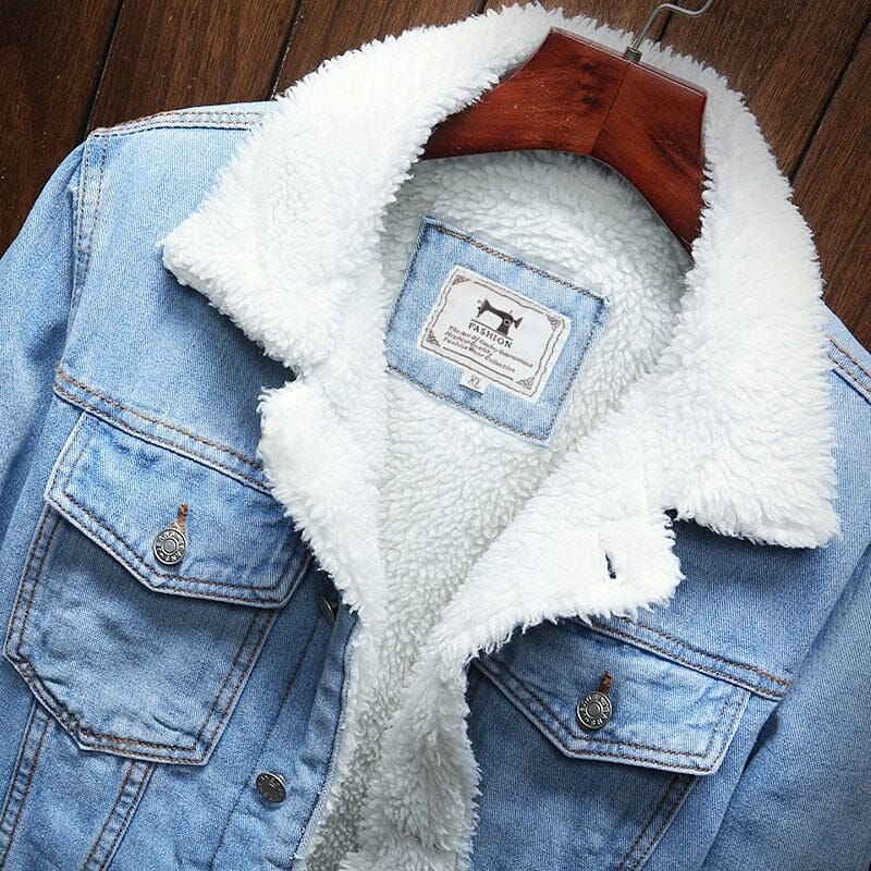 Men's Winter Denim Jacket – Azura