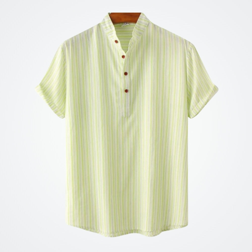 Men’s Comfort Short-Sleeve Shirt – Azura
