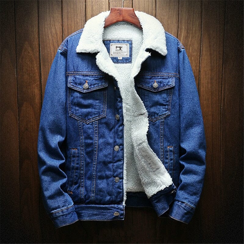Men's Winter Denim Jacket – Azura