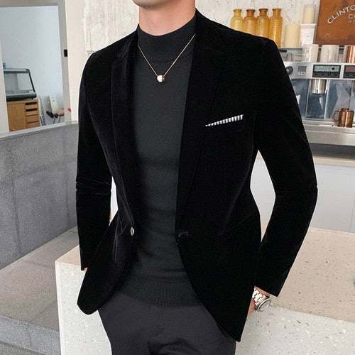 Men's Slim Fit Blazer – Azura