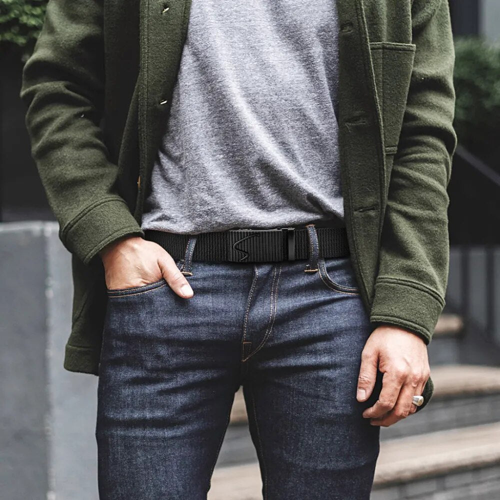 Men’s Nylon Urban Belt – Azura (Buy 1, Get 2)