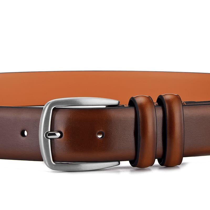 Men’s Social Belt (Genuine Leather) – Azura