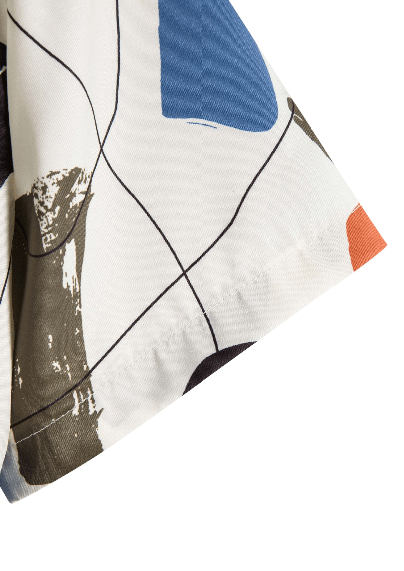 Men’s Holiday Short-Sleeve Shirt – Azura