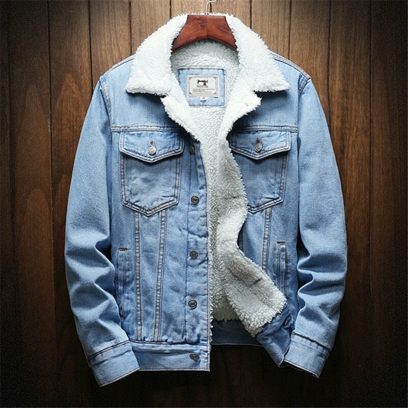 Men's Winter Denim Jacket – Azura