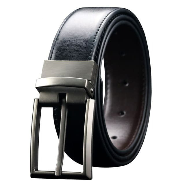 Men’s Social Belt (Genuine Leather) – Azura