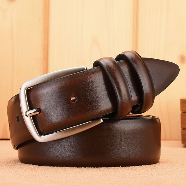 Men’s Social Belt (Genuine Leather) – Azura