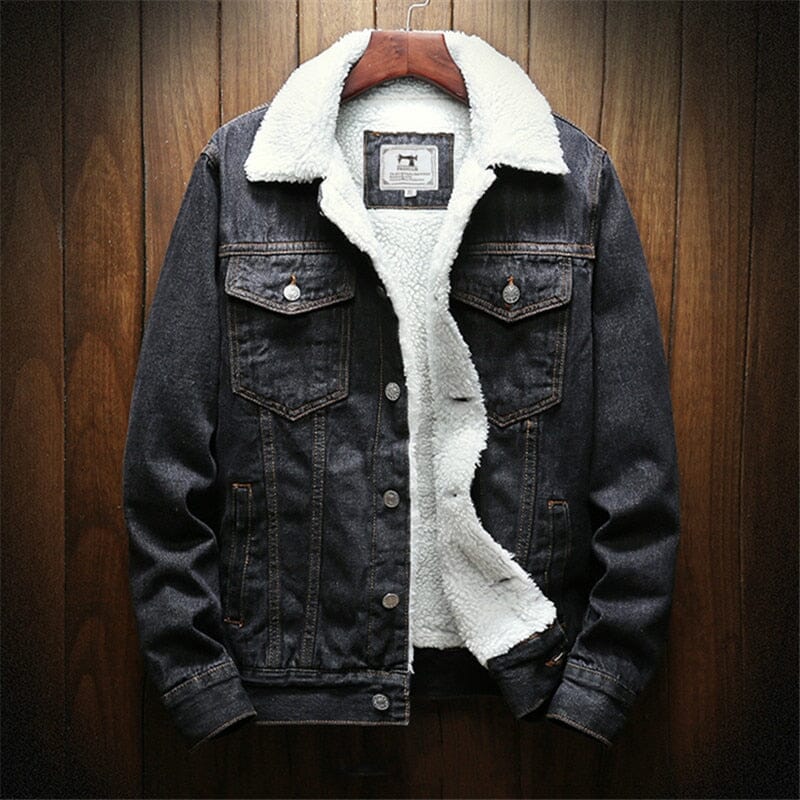 Men's Winter Denim Jacket – Azura