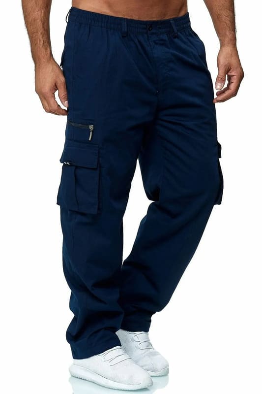 Men's Cargo Pants with Multiple Pockets – Azura