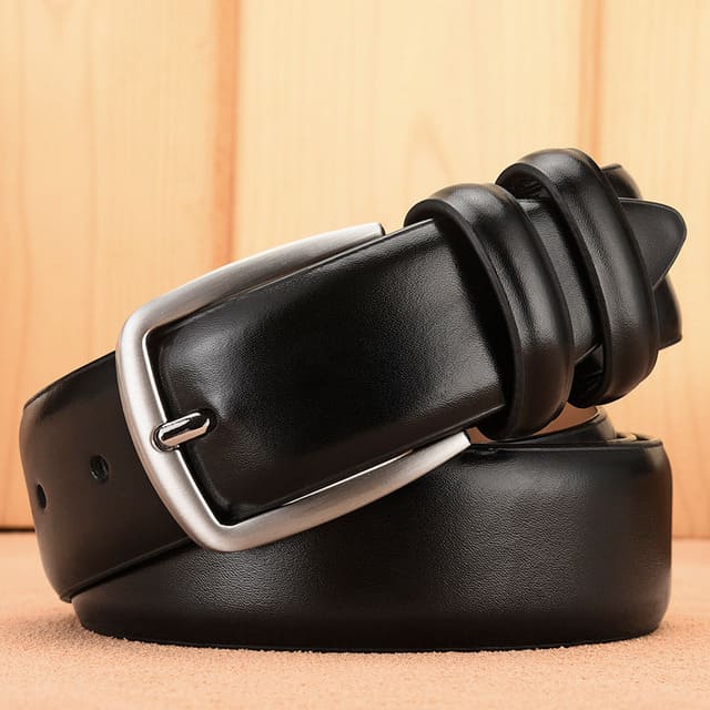 Men’s Social Belt (Genuine Leather) – Azura
