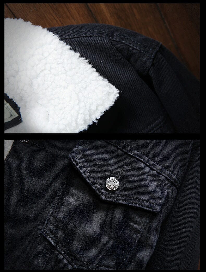 Men's Winter Denim Jacket – Azura