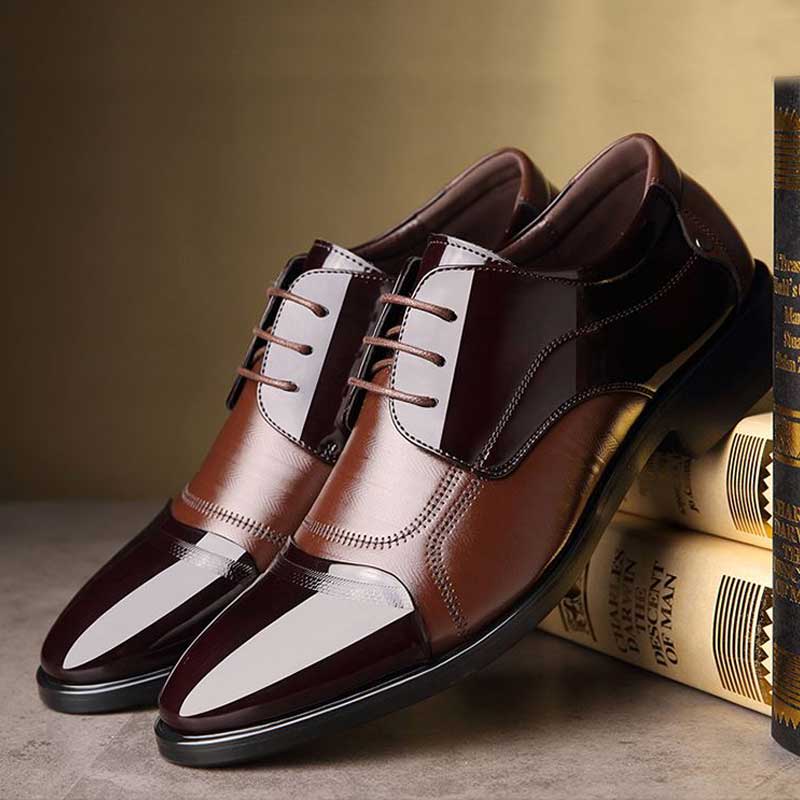 Men’s Derby Leather Shoes – Azura