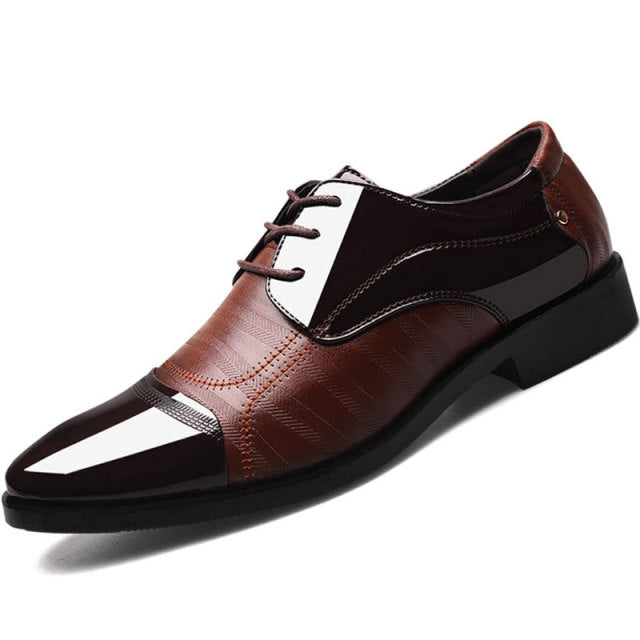 Men’s Derby Leather Shoes – Azura