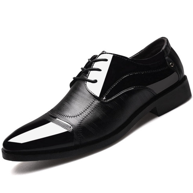 Men’s Derby Leather Shoes – Azura