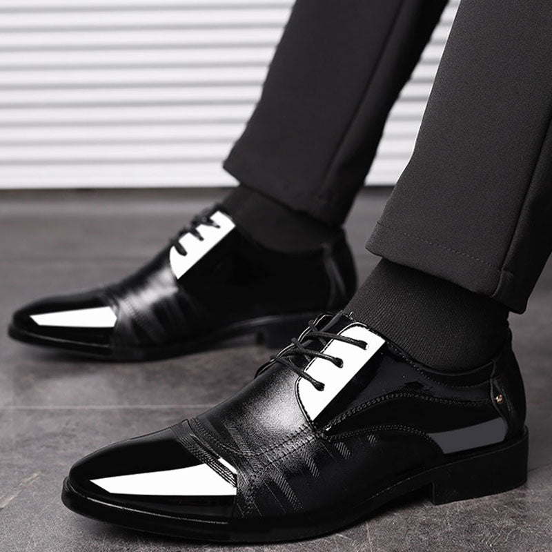 Men’s Derby Leather Shoes – Azura