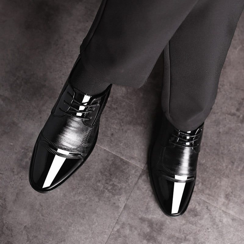 Men’s Derby Leather Shoes – Azura