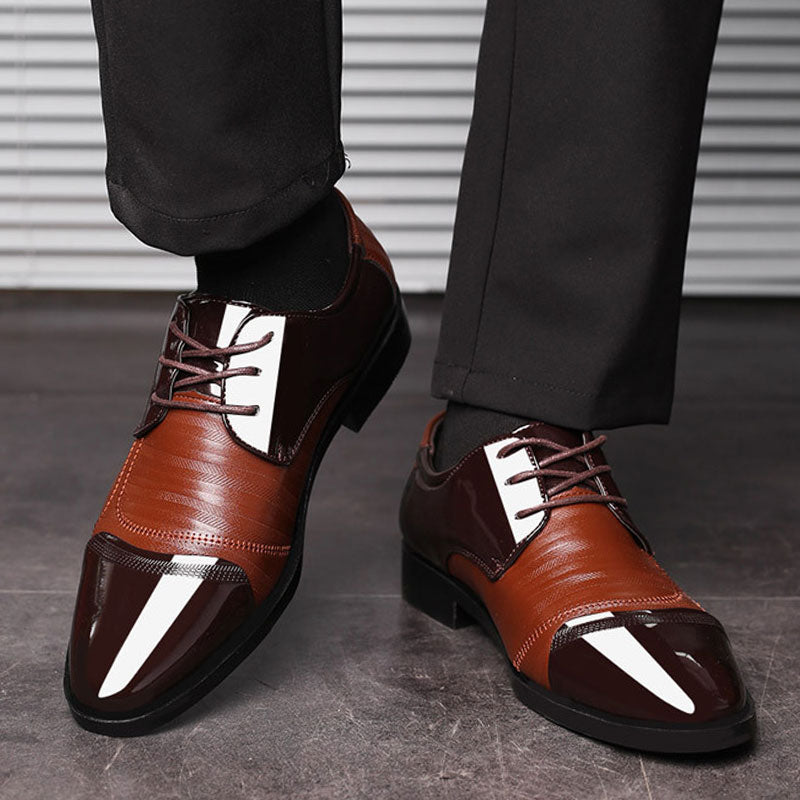 Men’s Derby Leather Shoes – Azura