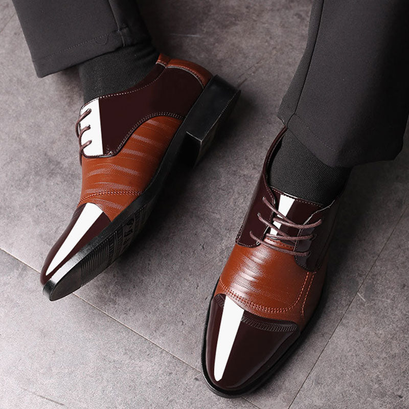 Men’s Derby Leather Shoes – Azura