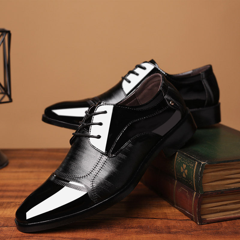 Men’s Derby Leather Shoes – Azura