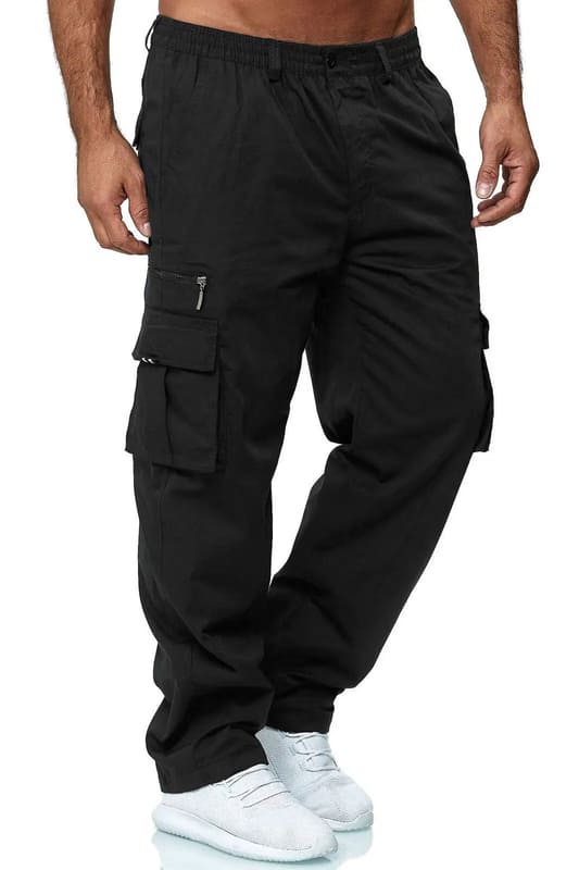 Men's Cargo Pants with Multiple Pockets – Azura