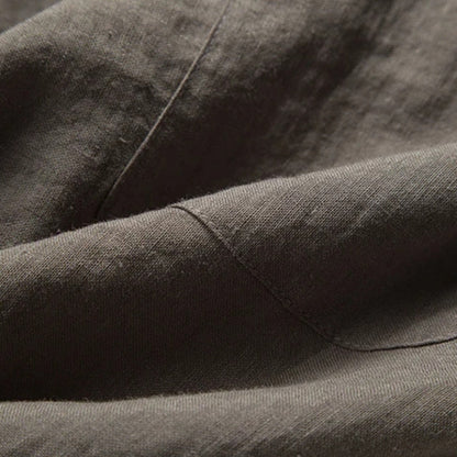 Men’s Linen Elegance Trousers – Azura