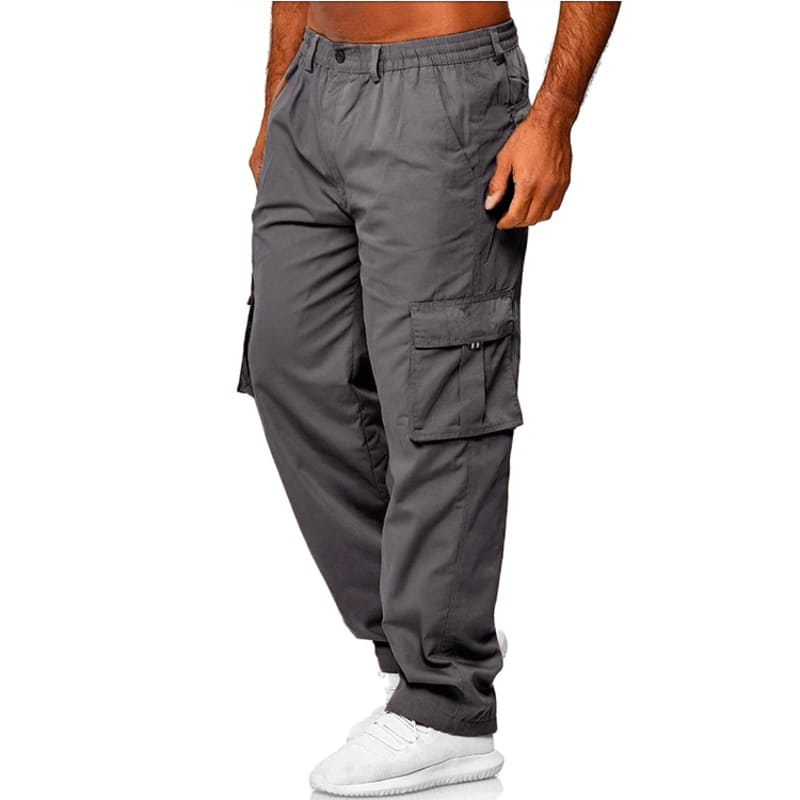 Men's Cargo Pants with Multiple Pockets – Azura