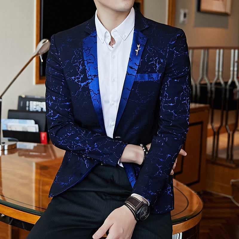 Men’s Slim Blazer – Azura