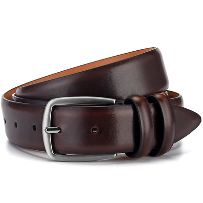 Men’s Social Belt (Genuine Leather) – Azura