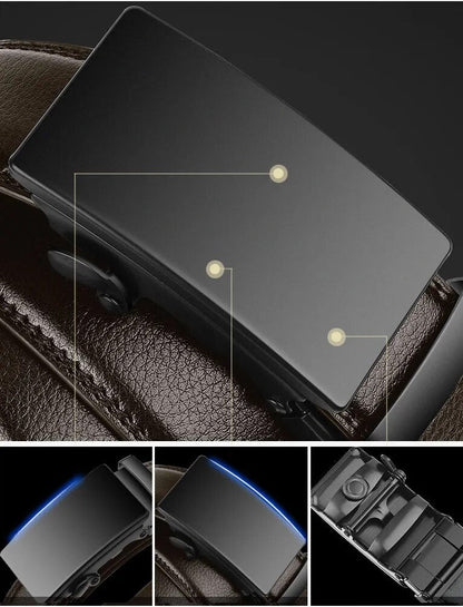 Men’s Essential Leather Belt – Azura