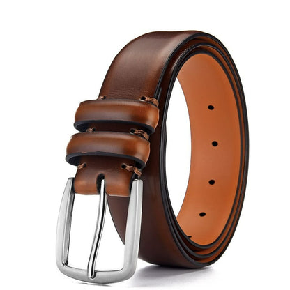 Men’s Social Belt (Genuine Leather) – Azura