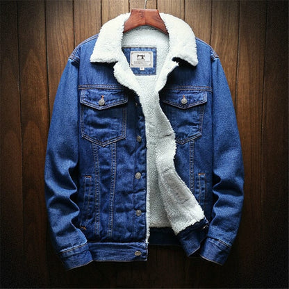 Men's Winter Denim Jacket – Azura