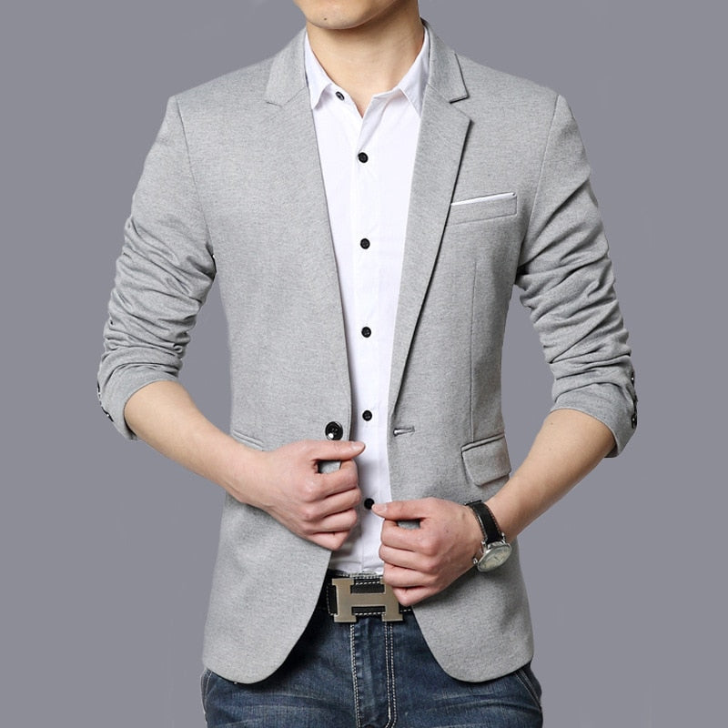 Men’s Henry Blazer – Azura