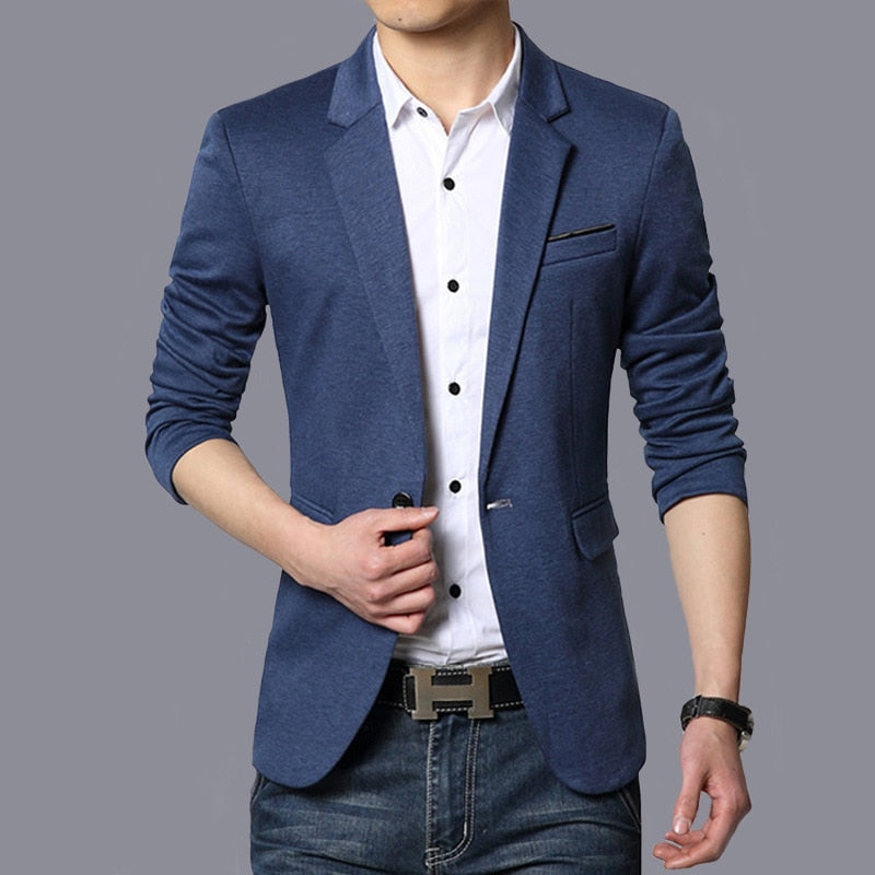Men’s Henry Blazer – Azura