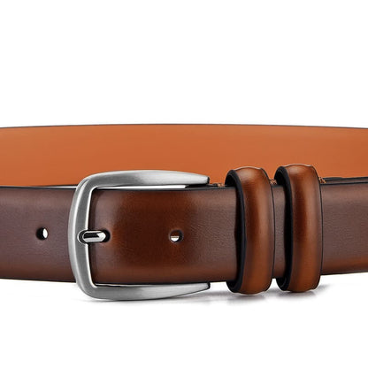 Men’s Social Belt (Genuine Leather) – Azura