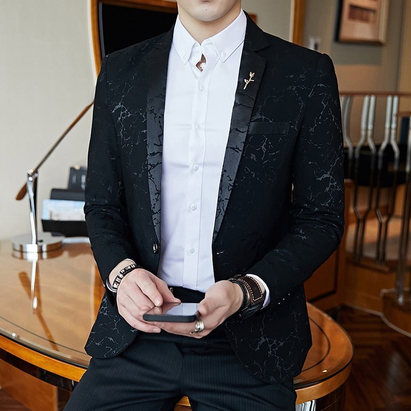 Men’s Slim Blazer – Azura