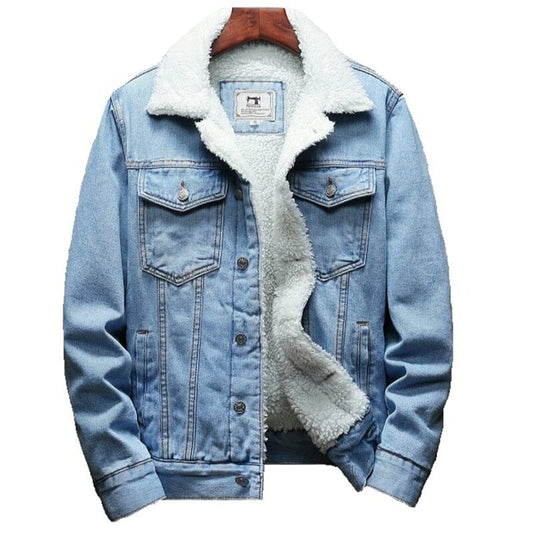 Men's Winter Denim Jacket – Azura
