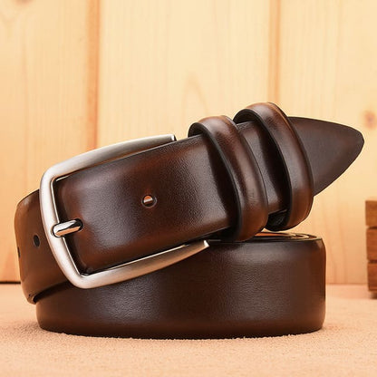 Men’s Social Belt (Genuine Leather) – Azura
