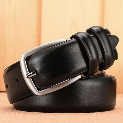 Men’s Social Belt (Genuine Leather) – Azura